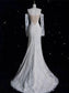 Princess Sheath Off The Shoulder White Lace Long Wedding Dresses Brides Dress