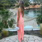 Fashion Ruched Irregular Strapless Tiered Sexy Evening Prom For Women Long Dress Ruffles Chic Party Night Dress